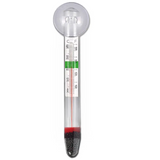 YEE Aquarium Thermometer, Accurate Temperature Measurement, Floating Design & Transparent Glass