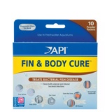 API Fin & Body Cure Freshwater Fish Powder Medication 1ea/10 pk