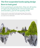 Nepall Miniature Landscape Sky City Moss