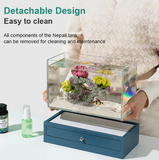 Nepall Nordic Wooden Base Aquarium