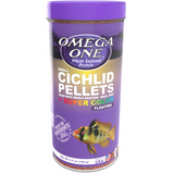 Omega One Super Color Cichlid Floating Pellet Fish Food Small Pellets