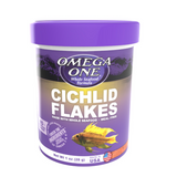 Omega One Cichlid Flakes Fish Food