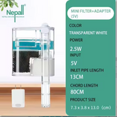 Nepall Mini Hang on Aquarium Filters - USB Powered