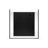 UNS 30A - 7 Gallon Dual AIO Rimless Aquarium - Black - Betta USA Aquatic