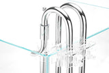 Aqua Worx Flux Stainless Steel Lily Pipes with Skimmer