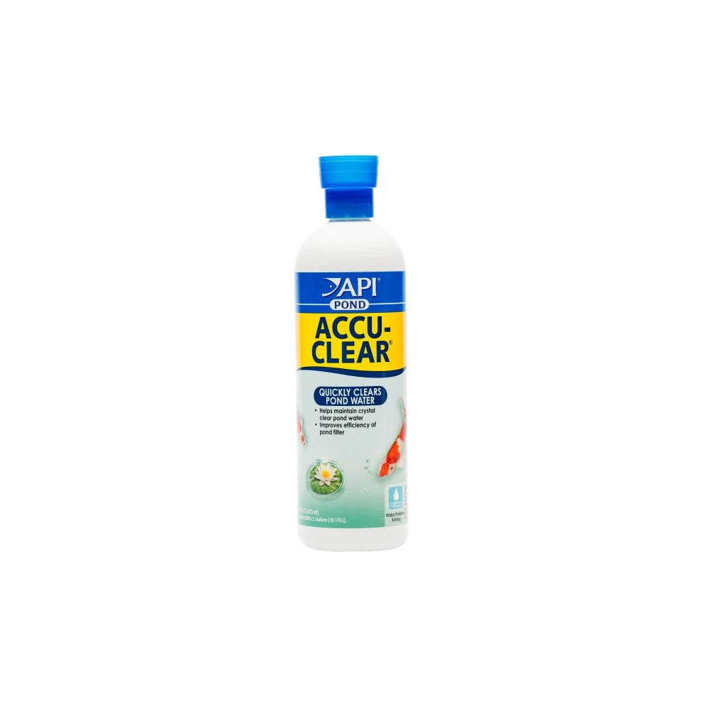 API Accu-Clear Freshwater Aquarium Water Clarifier | Clears Cloudy Water, 8 Oz Bottle