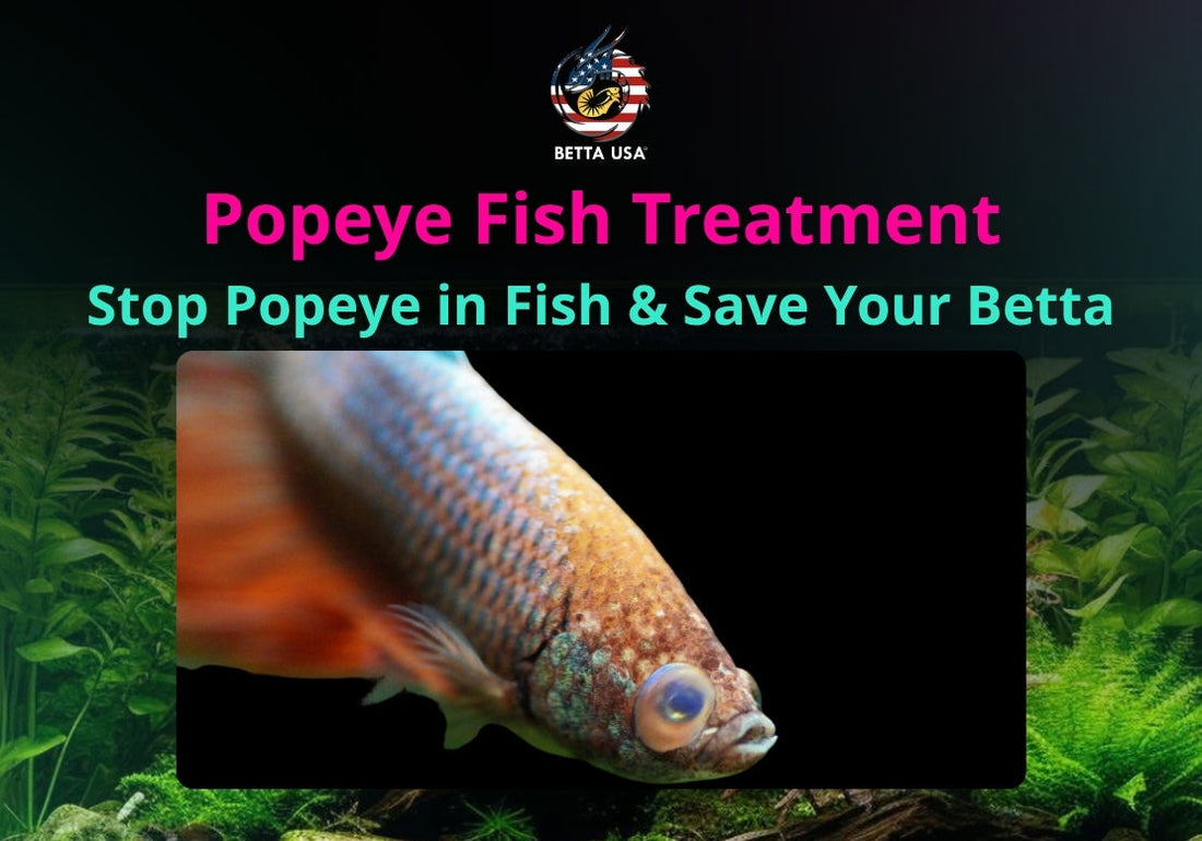 Popeye Fish Treatment: Stop Popeye in Fish & Save Your Betta!