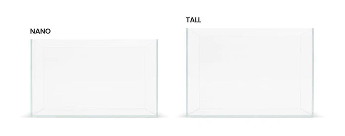 UNS 3T - 3.7 Gallon Ultra Clear Rimless Aquarium