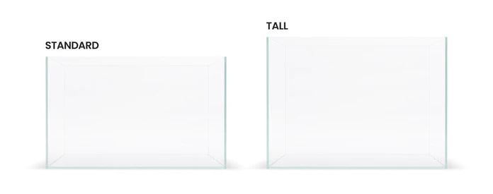 UNS 45T - 11.9 Gallon Ultra Clear Rimless Aquarium