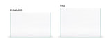 UNS 45T - 11.9 Gallon Ultra Clear Rimless Aquarium