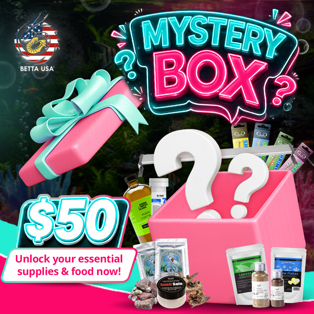 Mystery Box – Dry Good $50 - Betta USA Aquatic