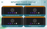 Black lithium battery oxygen pump 1.5W