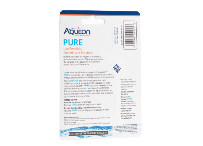 Aqueon PURE Live Beneficial Bacteria