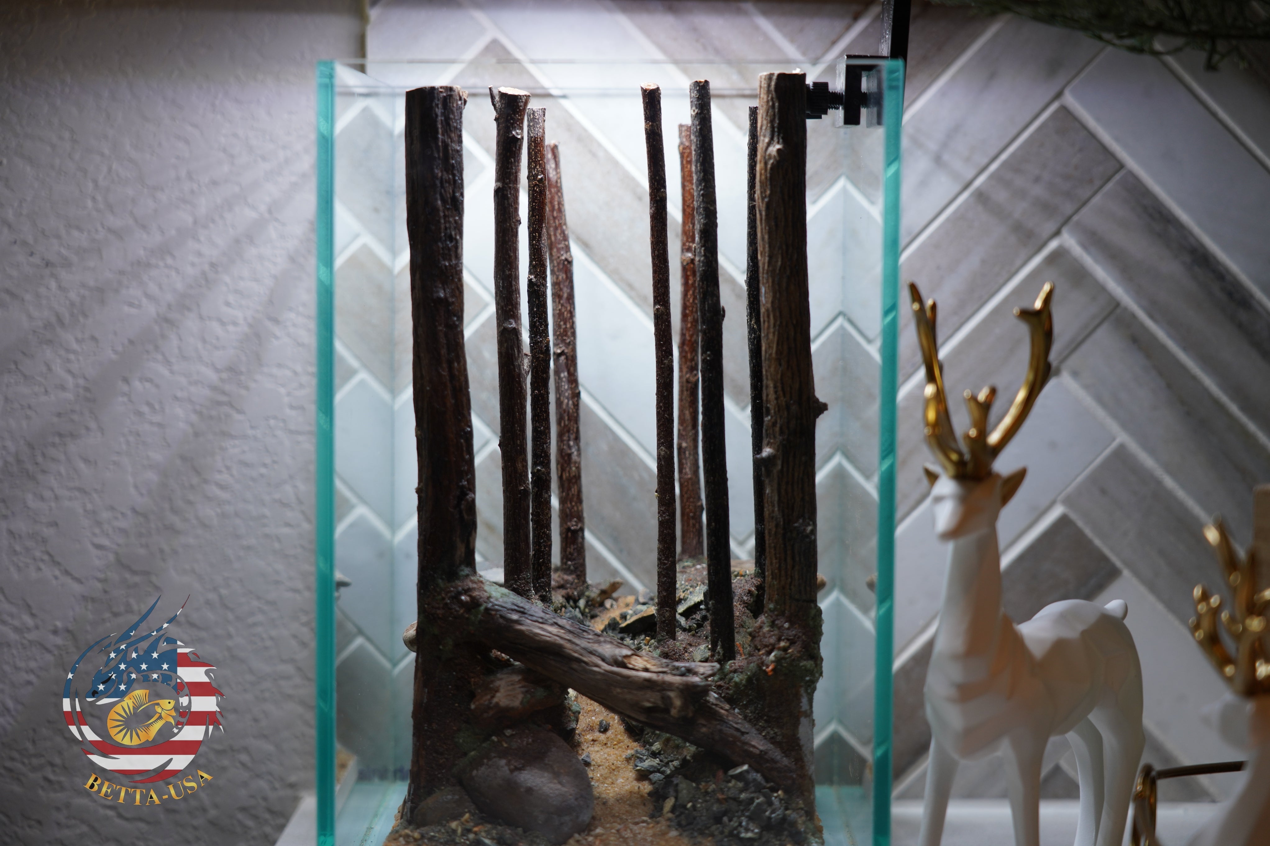 [SCAPE-42] Jungle Nature Aquarium Aquascape Diftwood – 1.6 Gallons