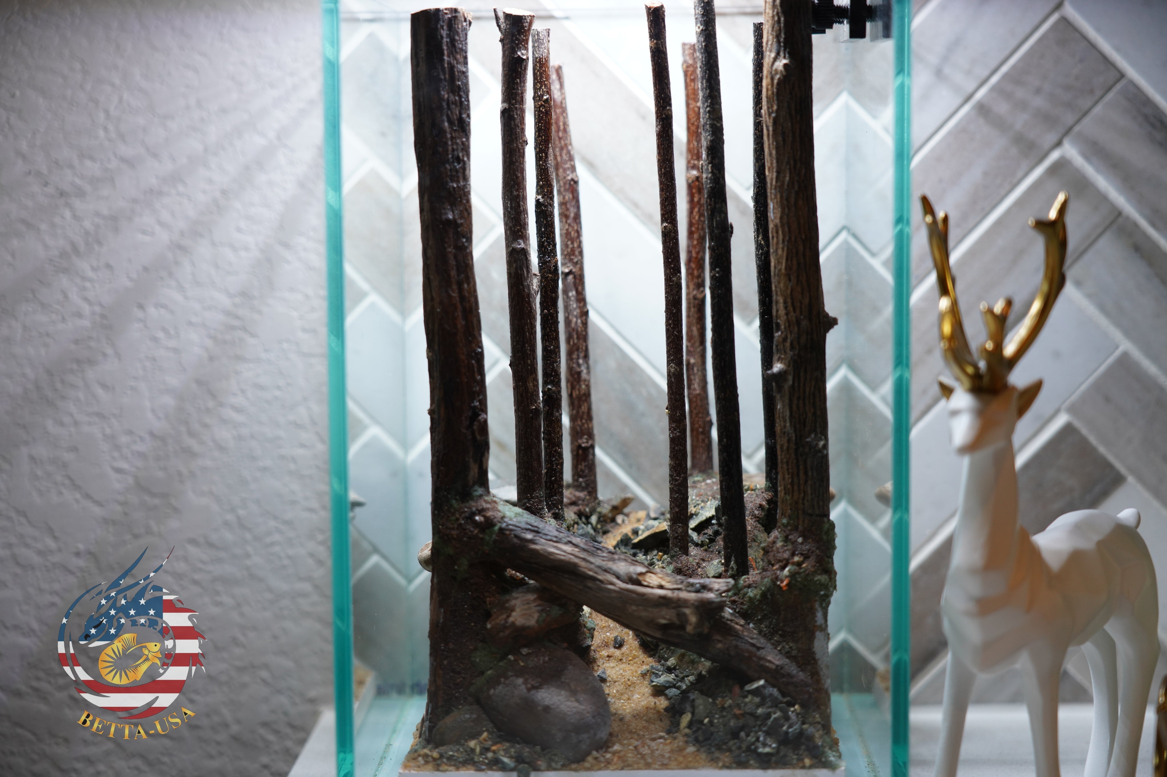 [SCAPE-42] Jungle Nature Aquarium Aquascape Diftwood – 1.6 Gallons