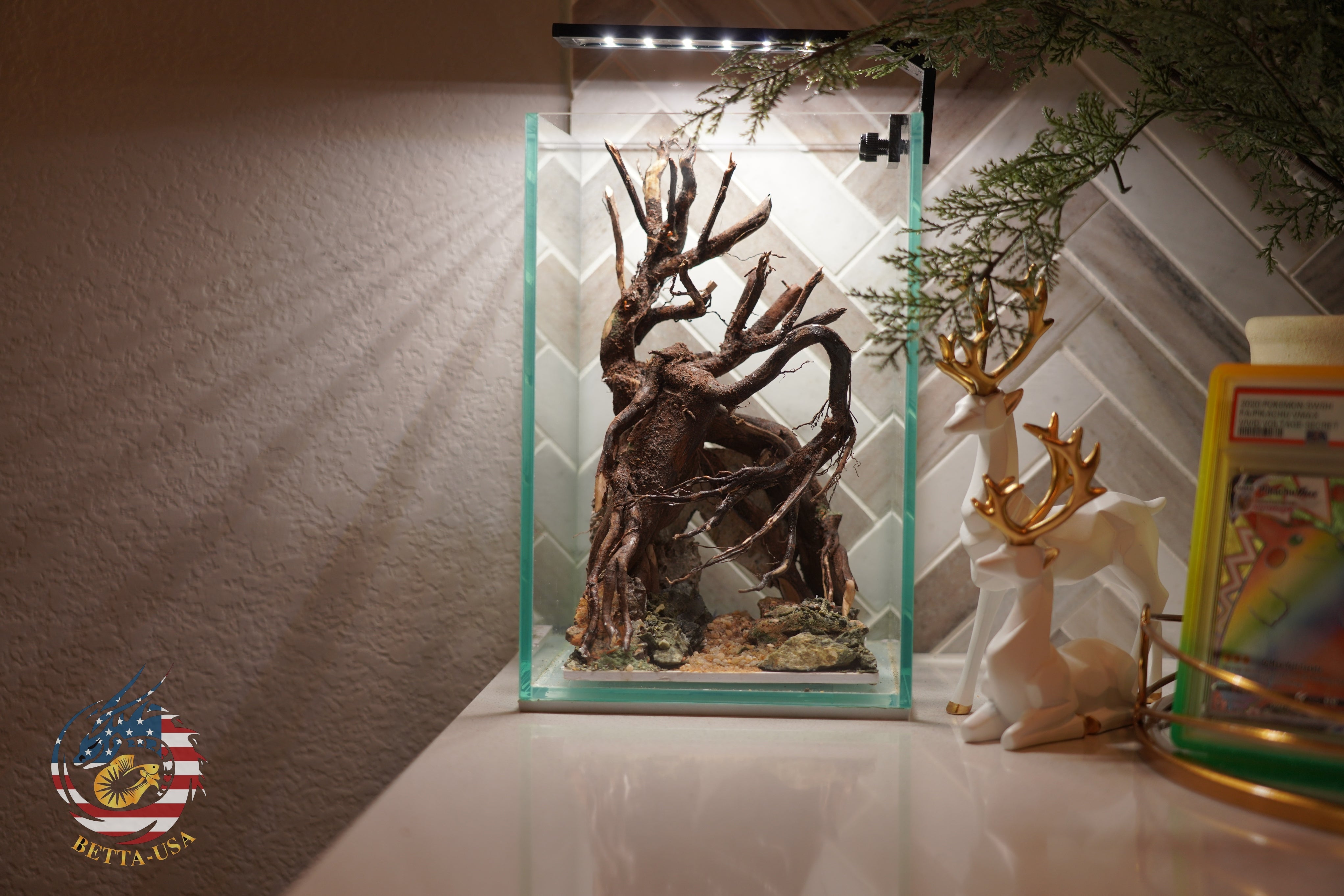 [SCAPE-73] Nature Aquarium Aquascape Driftwood– 1.6 Gallons