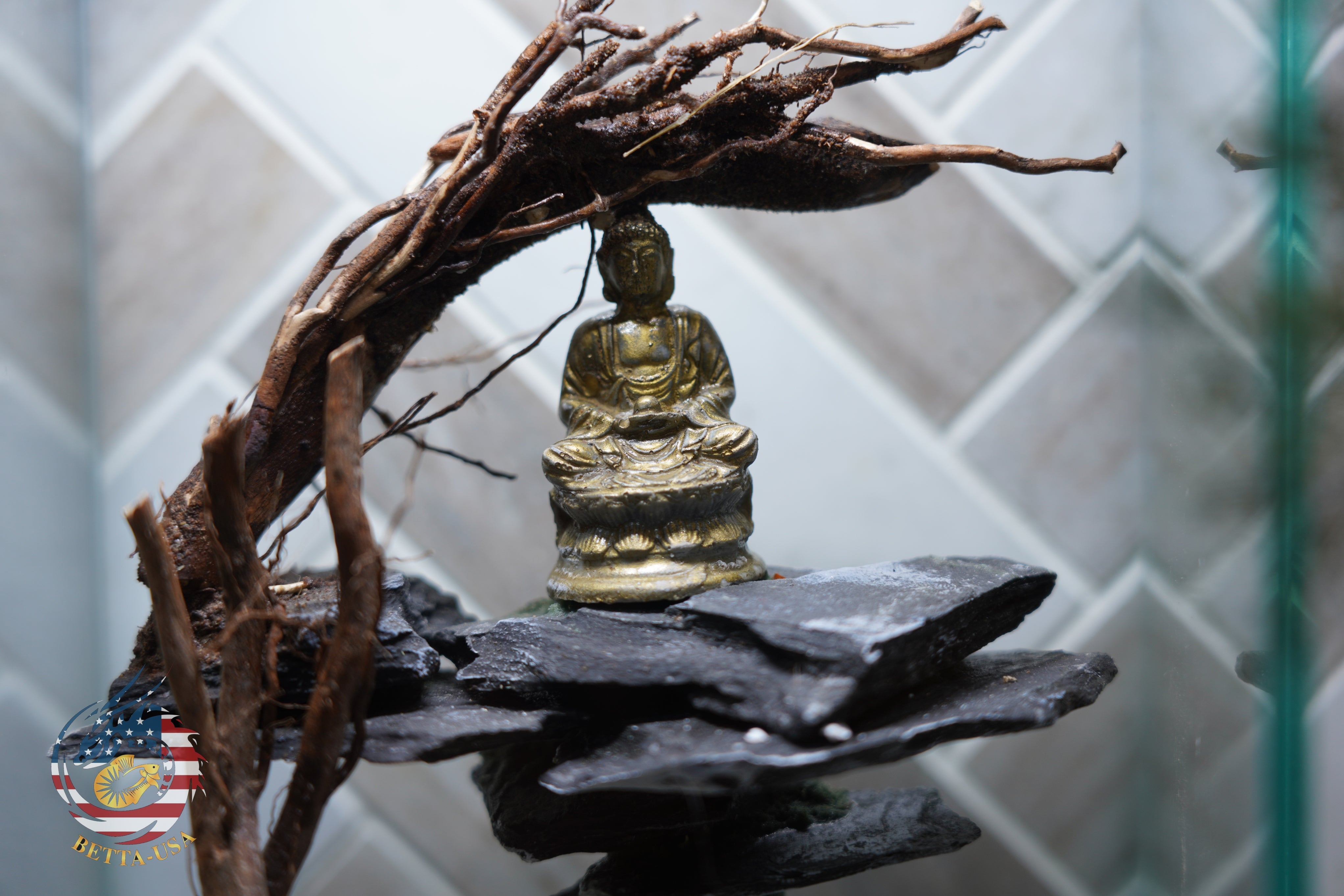 [SCAPE-75] Buddha Nature Aquarium Aquascape Driftwood – 1.6 Gallons