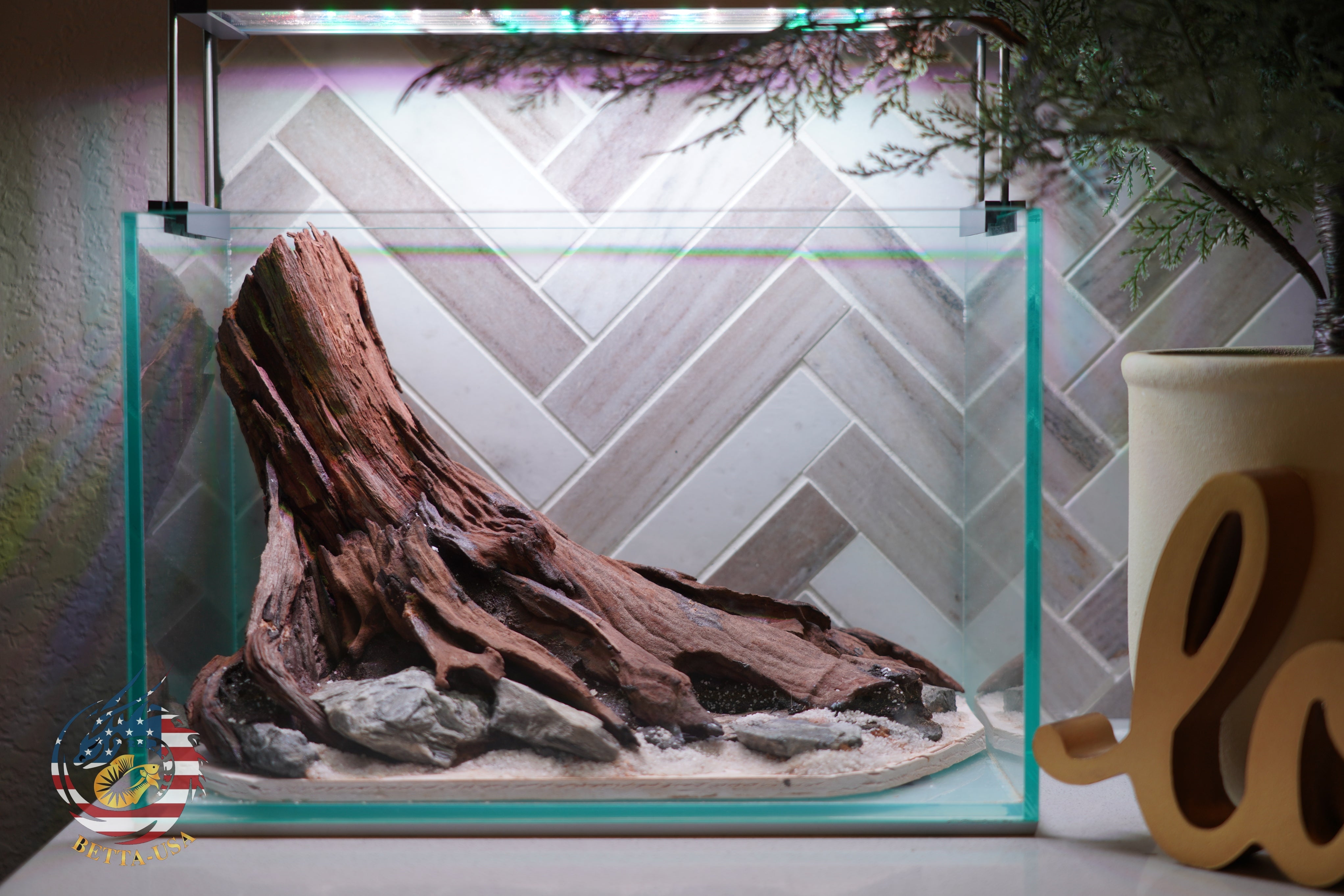 [SCAPE-76] Nature Aquarium Aquascape Driftwood– 2.7 Gallons