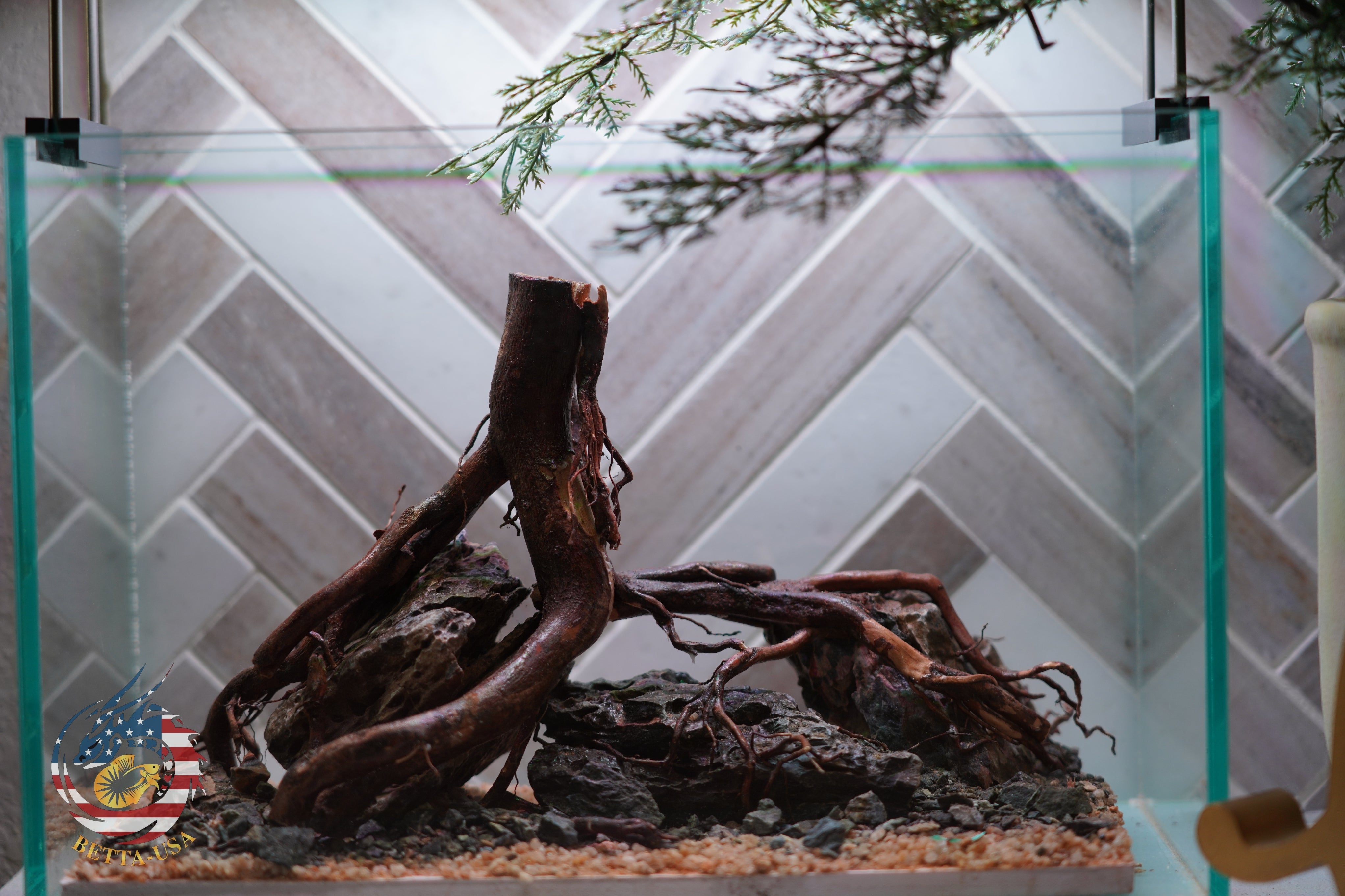 [SCAPE-81]  Nature Aquarium Aquascape Driftwood– 2.7 Gallons