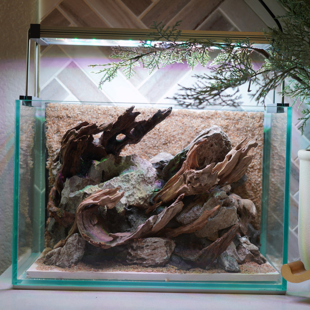 [SCAPE-83]  Nature Aquarium Aquascape Driftwood– 2.7 Gallons