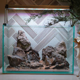 [SCAPE-86] Mountain-Inspired Aquarium Aquascape – 2.7 Gallons