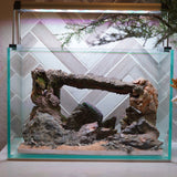[SCAPE-87] Mountain-Inspired Aquarium Aquascape – 2.7 Gallons