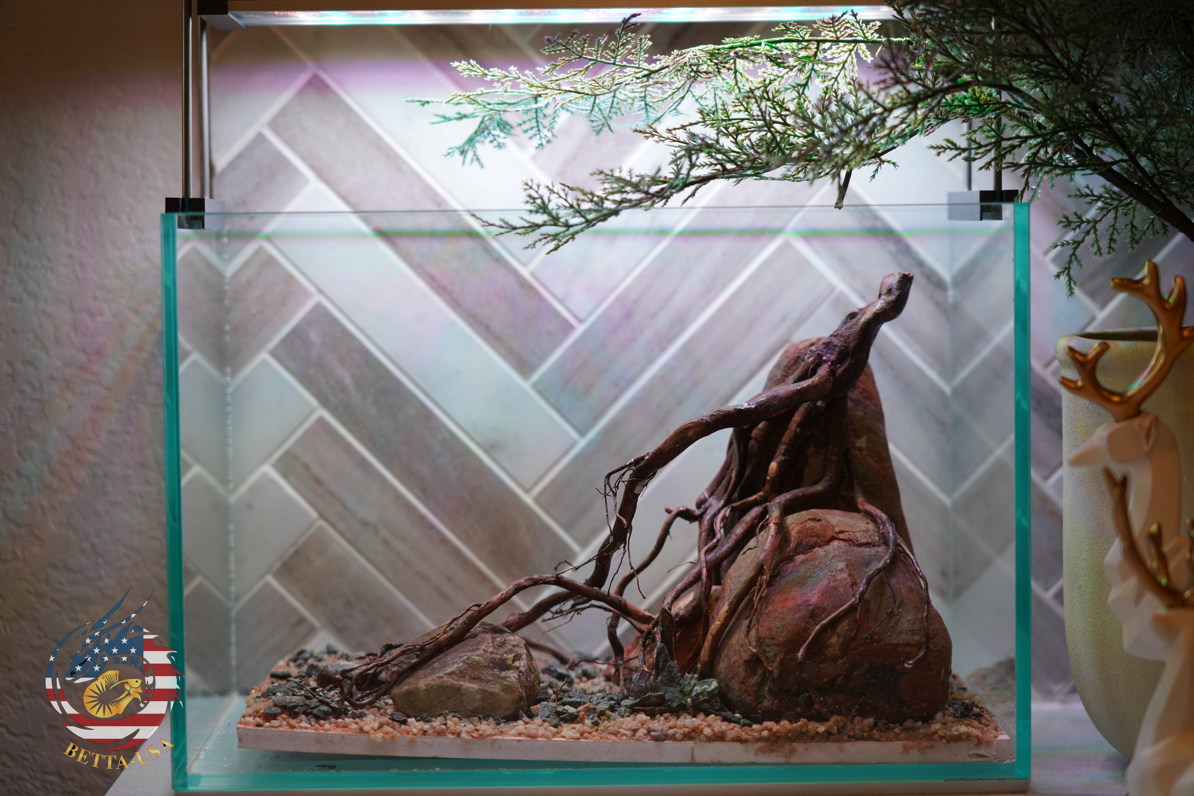 [SCAPE-89]  Nature Aquarium Aquascape Driftwood– 2.7 Gallons