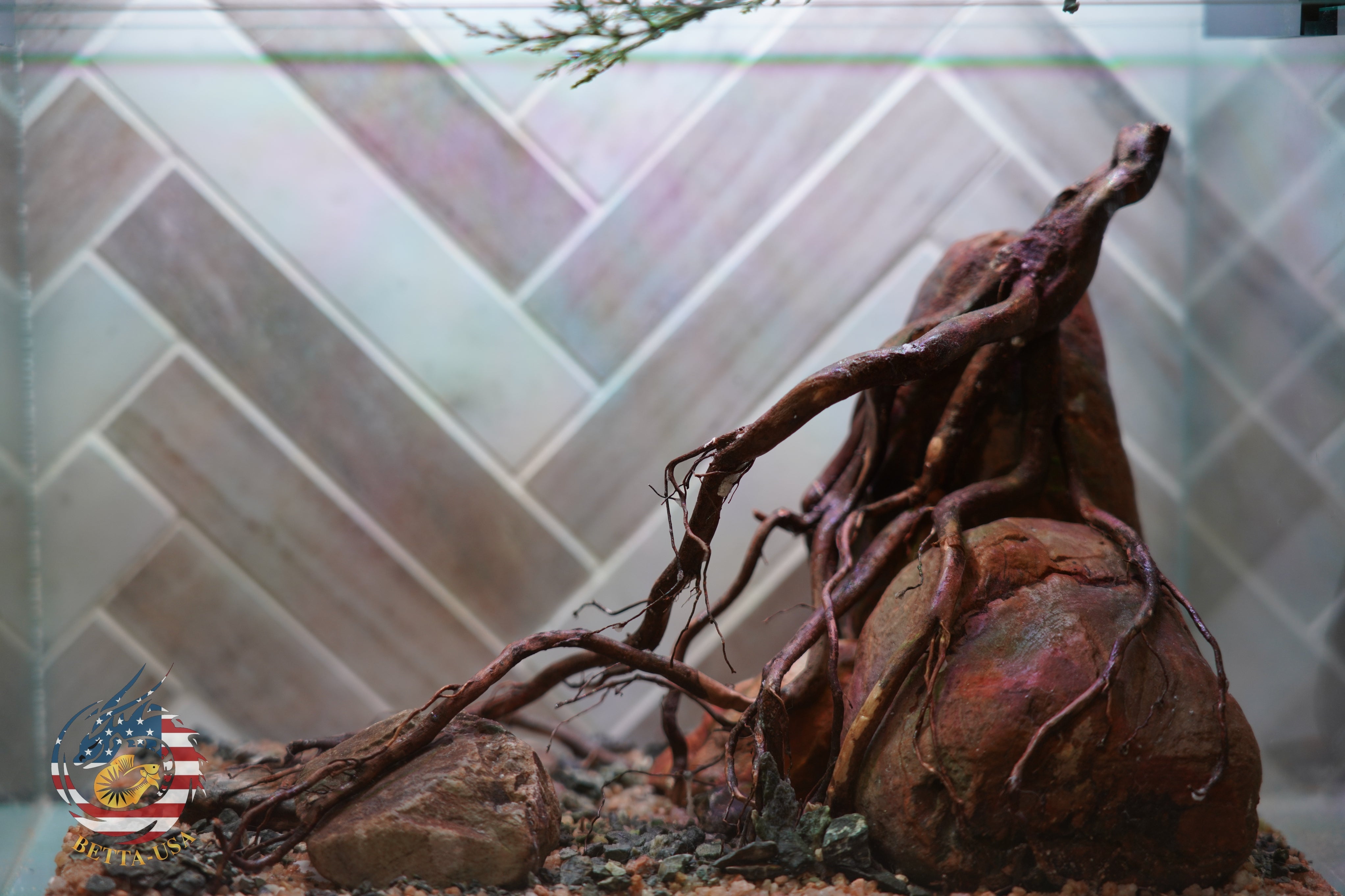 [SCAPE-89]  Nature Aquarium Aquascape Driftwood– 2.7 Gallons