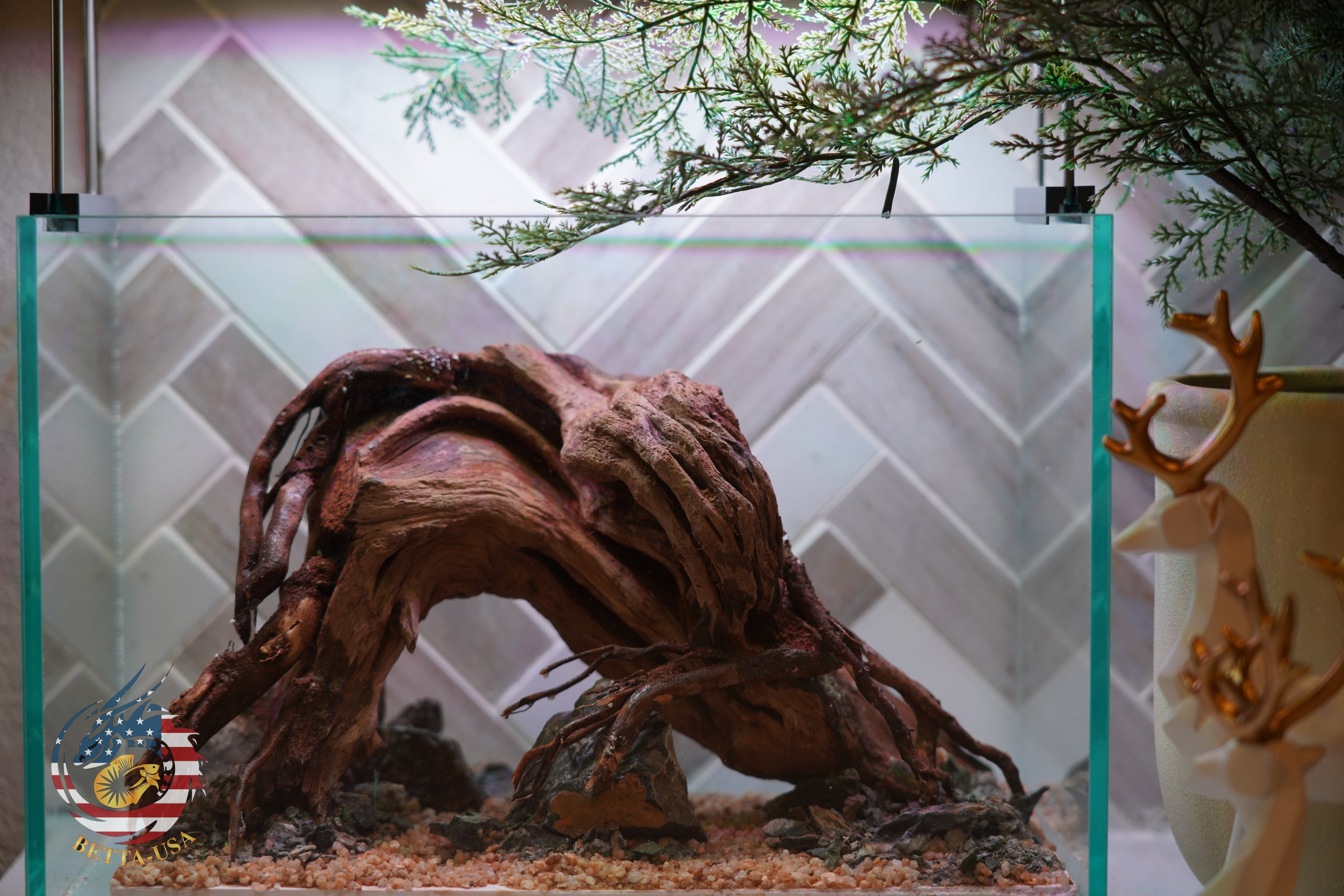 [SCAPE-92]  Nature Aquarium Aquascape Driftwood– 2.7 Gallons