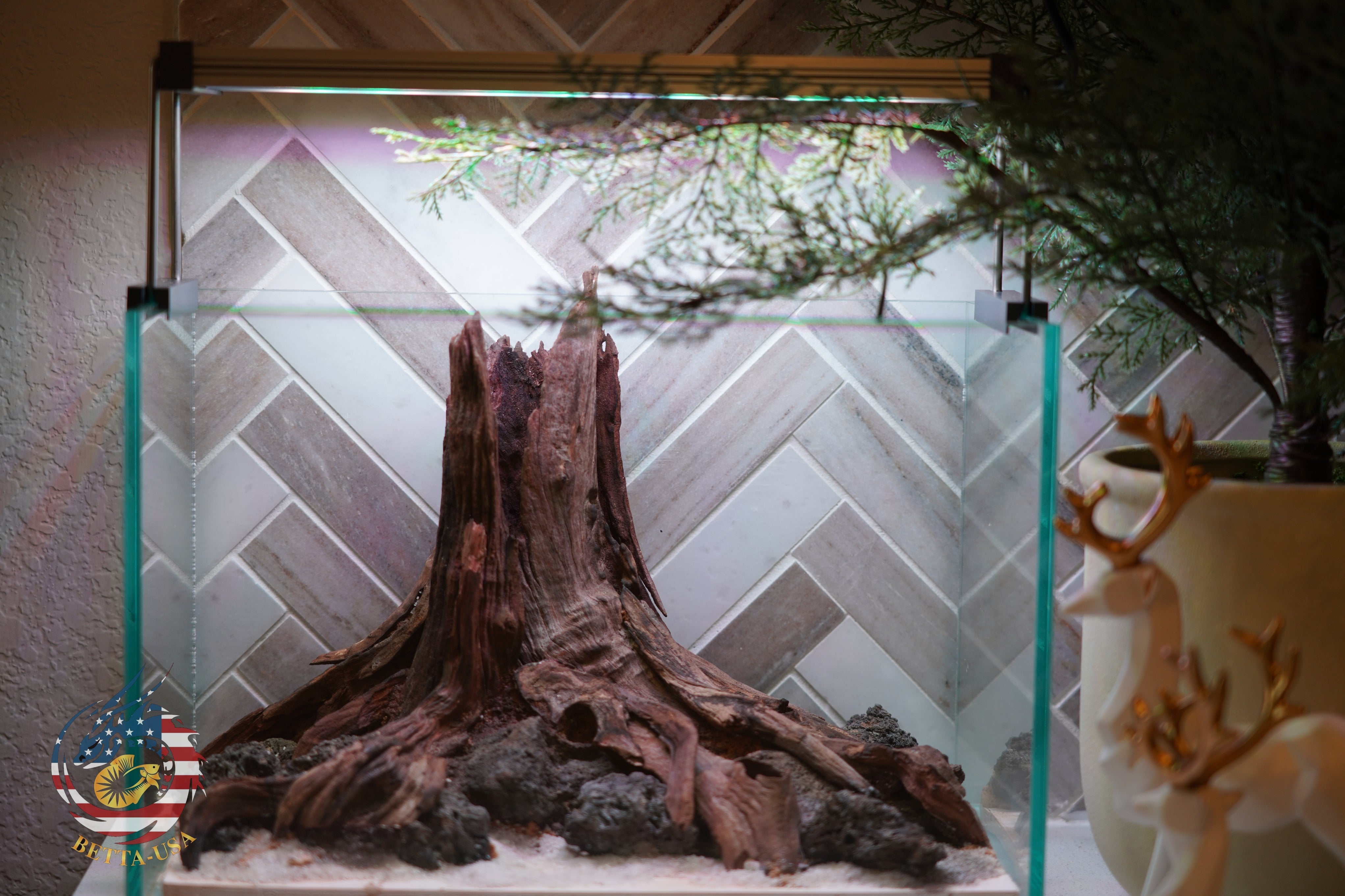 [SCAPE-93]  Nature Aquarium Aquascape Driftwood– 2.7 Gallons