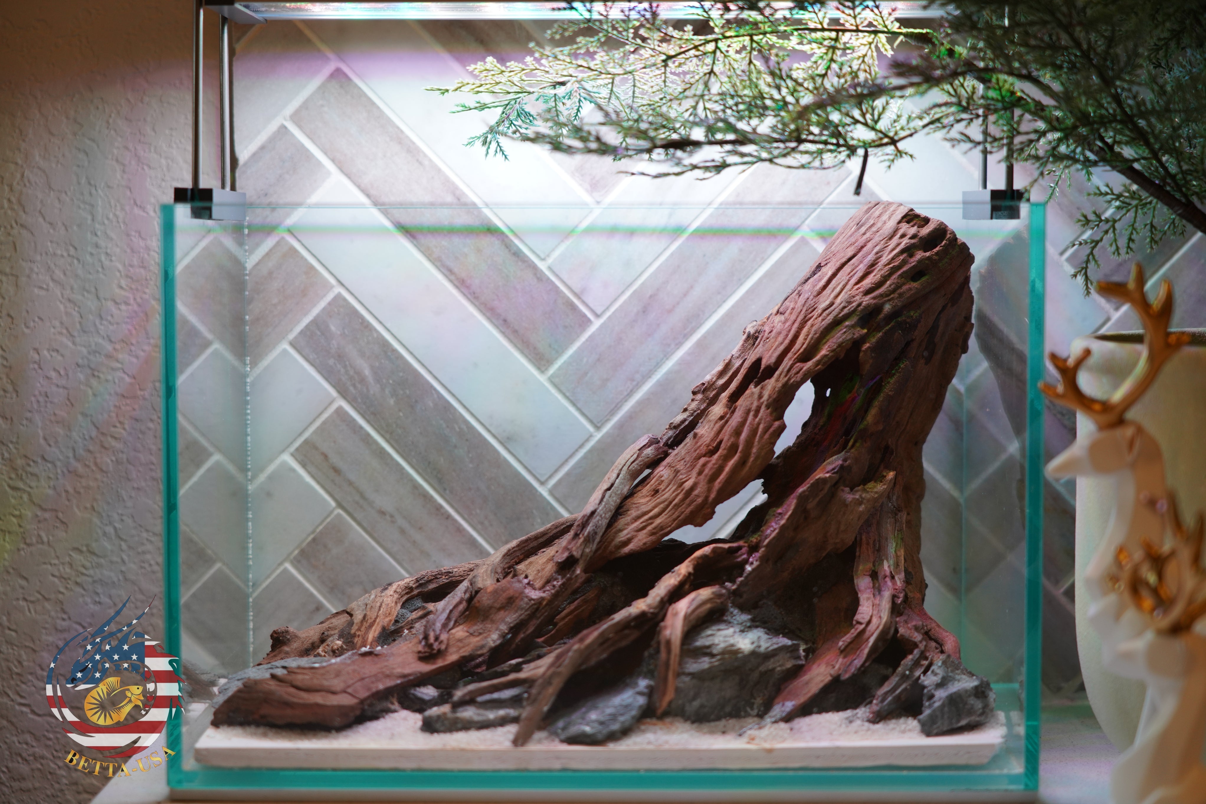 [SCAPE-95]  Nature Aquarium Aquascape Driftwood– 2.7 Gallons