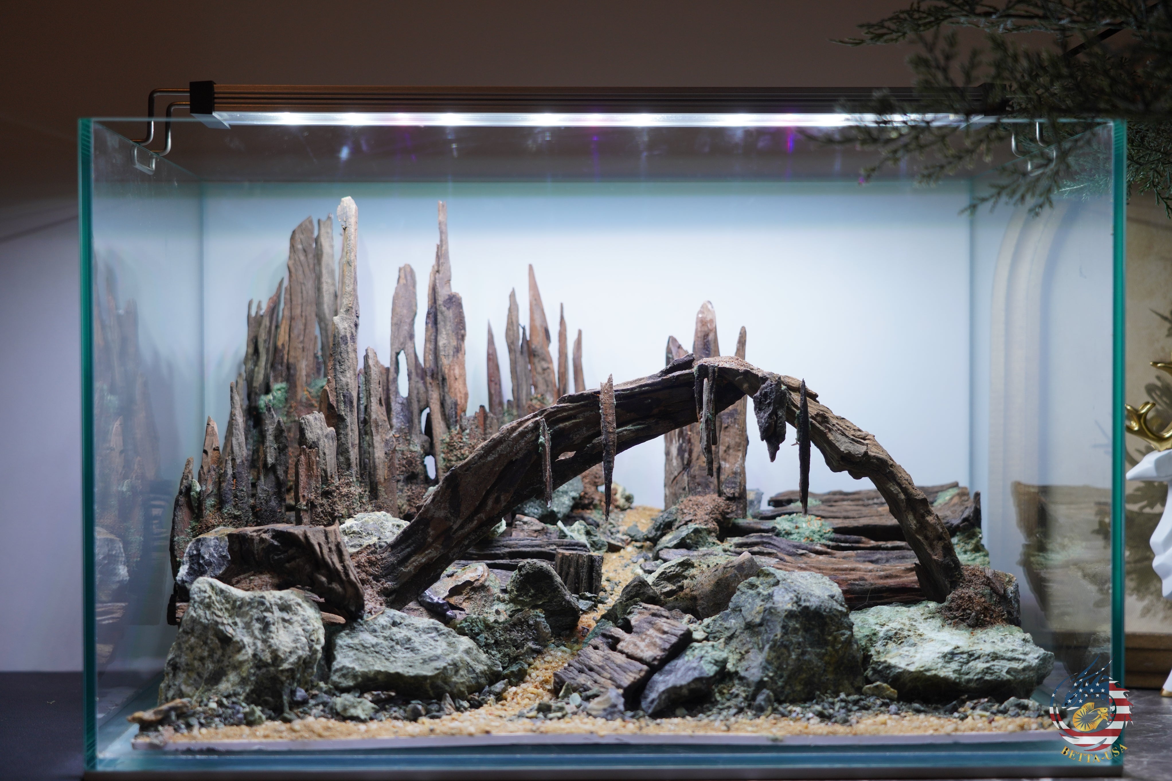 [SCAPE-97]  Nature Aquarium Aquascape Driftwood– 9.3 Gallons