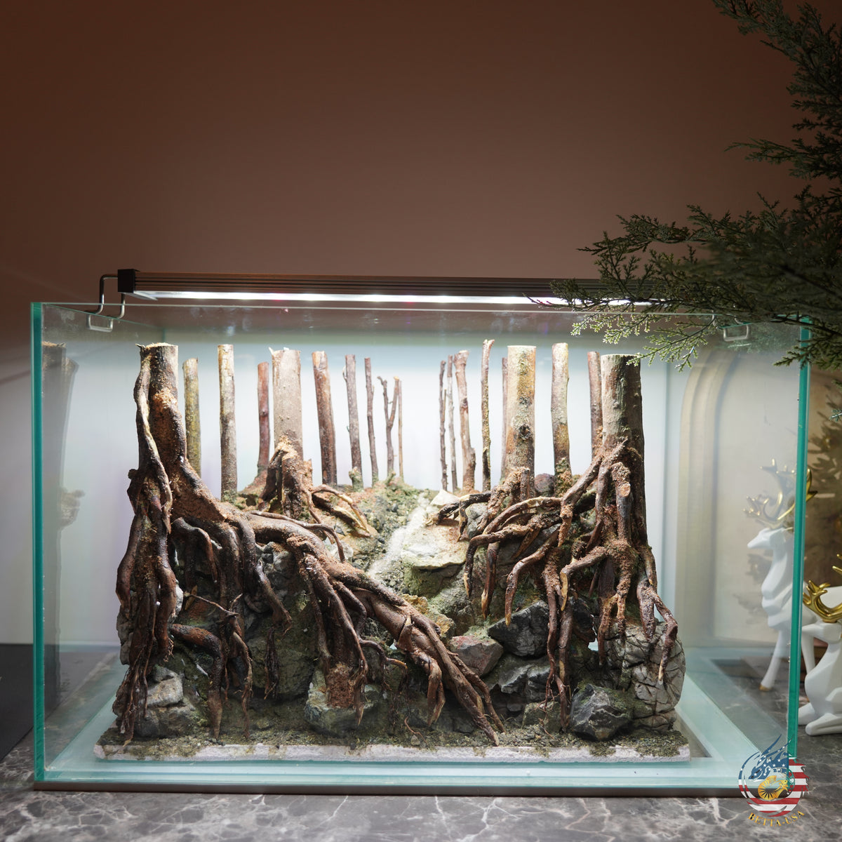 [SCAPE-99]  Nature Aquarium Aquascape Driftwood– 9.3 Gallons