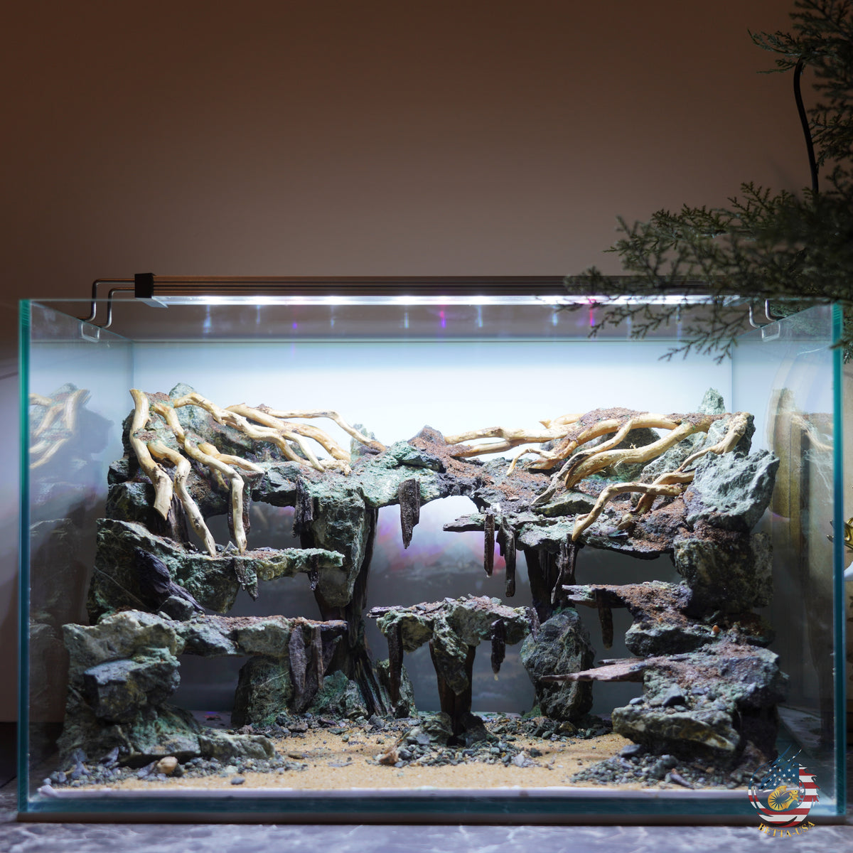 [SCAPE-100]  Nature Aquarium Aquascape Driftwood– 9.3 Gallons