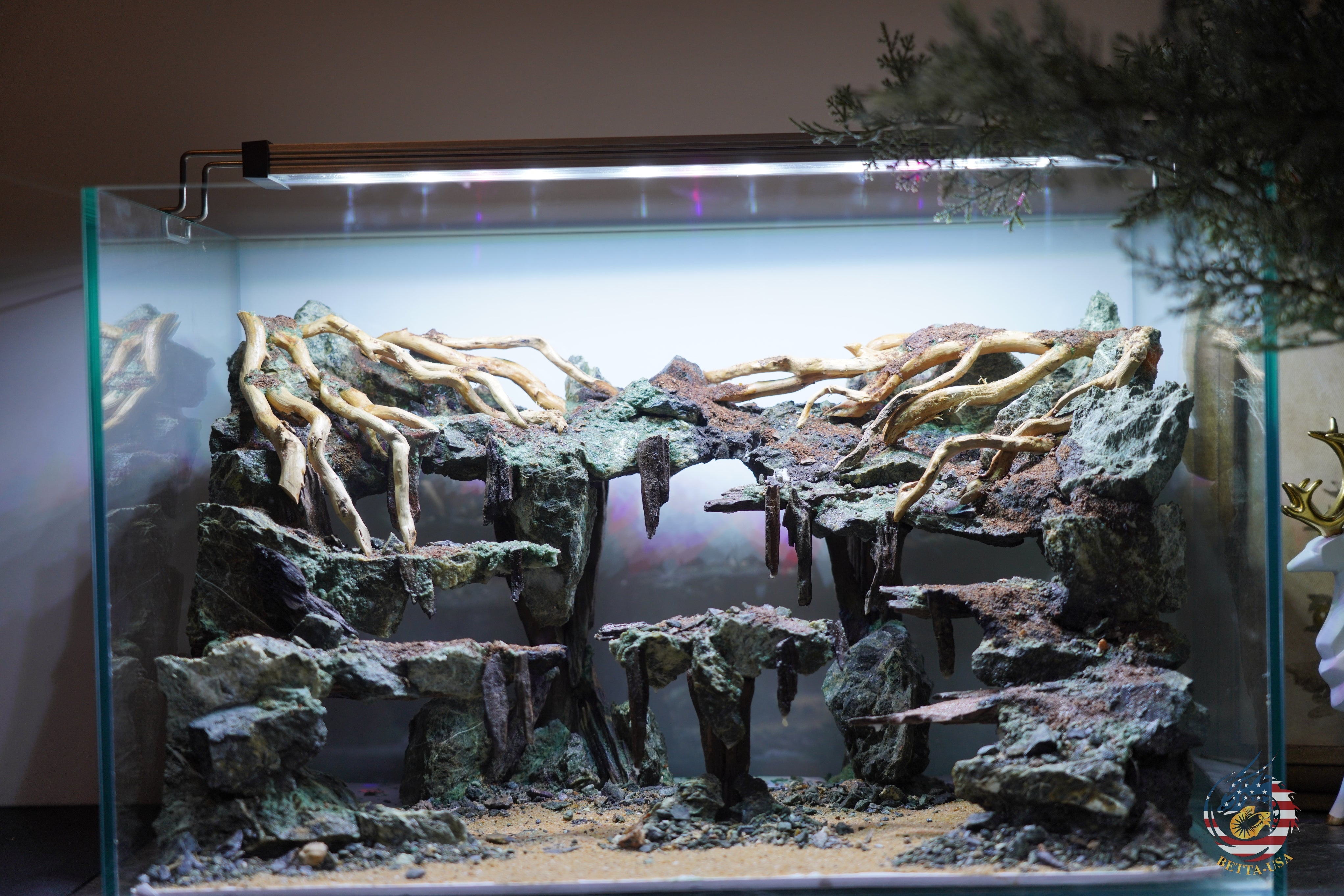 [SCAPE-100]  Nature Aquarium Aquascape Driftwood– 9.3 Gallons