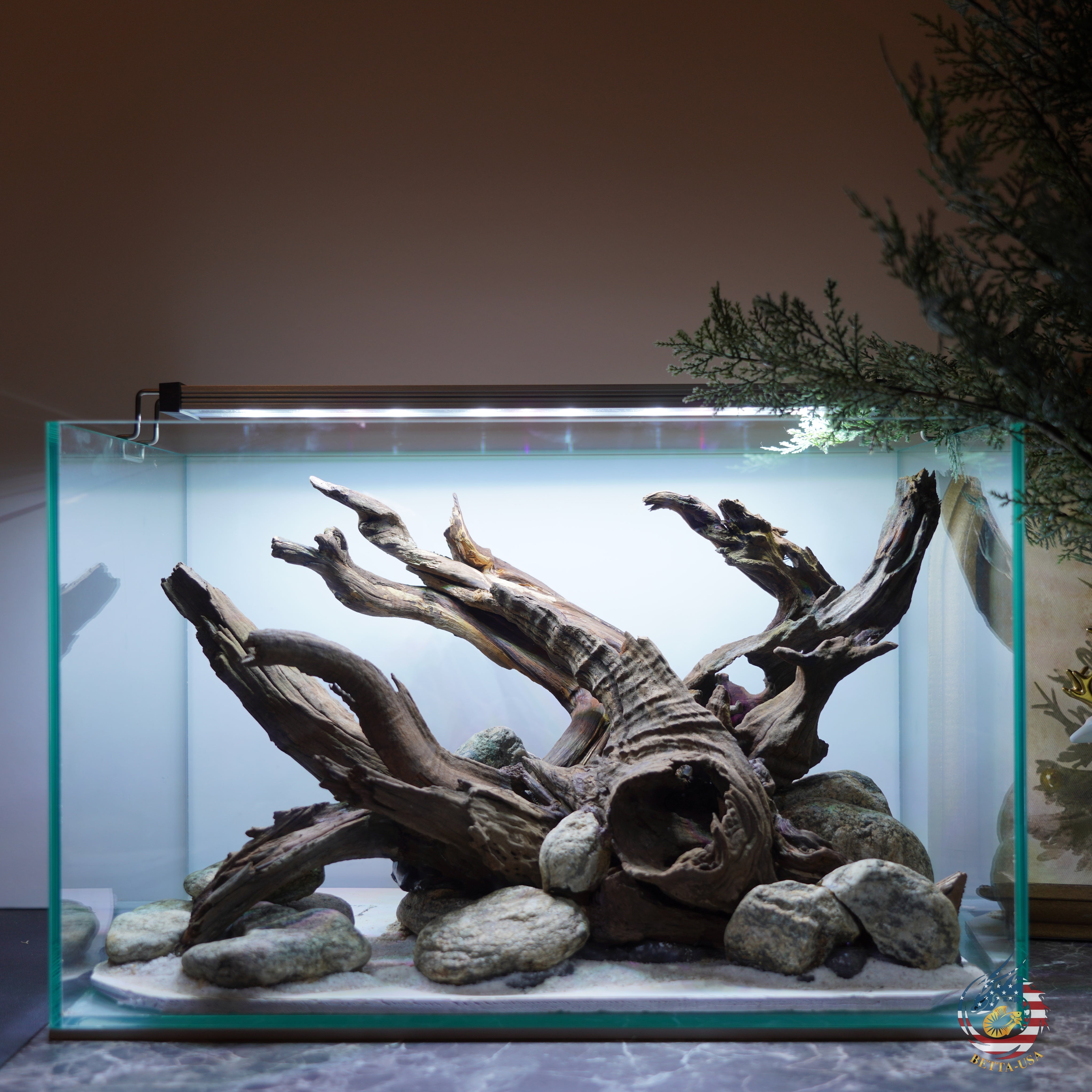 [SCAPE-102]  Nature Aquarium Aquascape Driftwood– 9.3 Gallons