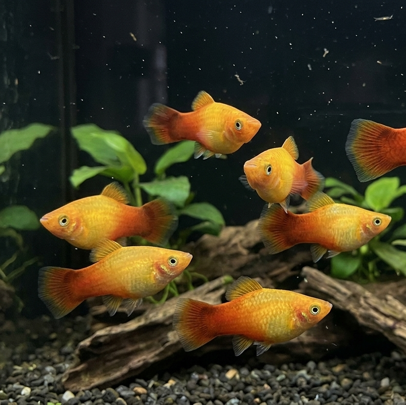 Marigold Platy– Xiphophorus maculatus - Betta USA Aquatic