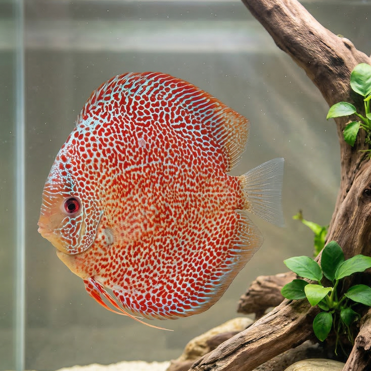 Leopard Snakeskin Discus | Symphysodon aequifasciatus - Betta USA Aquatic