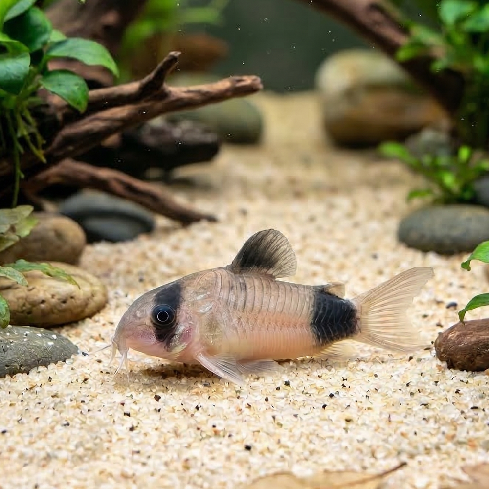 Panda Cory Catfish | Corydoras panda -  Tank-Bred - Betta USA Aquatic