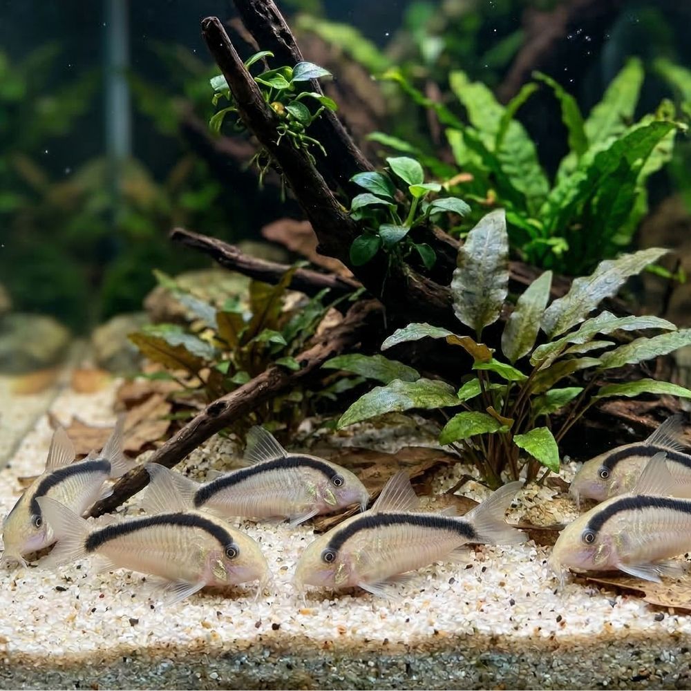 Skunk Corydoras / Bandit  | Corydoras Arcuatus - Betta USA Aquatic