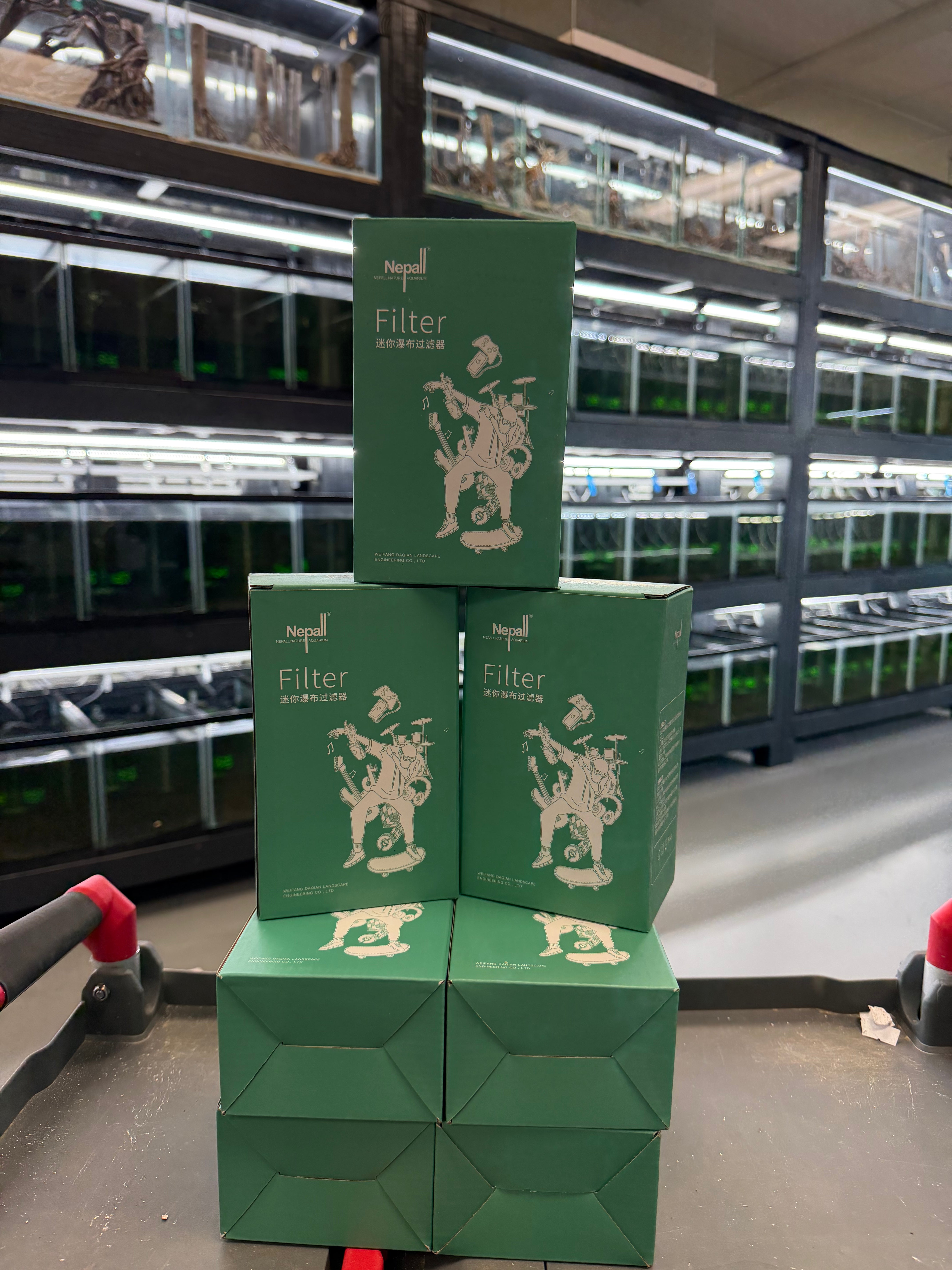 Nepall Mini Hang on Aquarium Filters - USB Powered