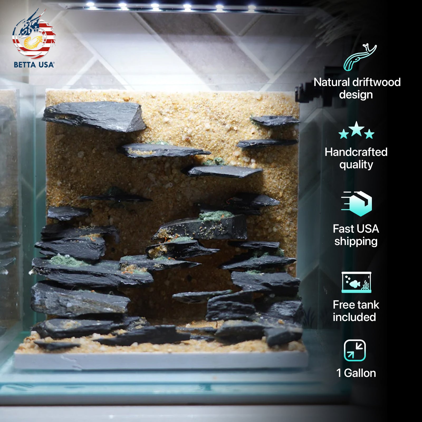 [SCAPE-35] Nature Aquarium Aquascape Driftwood – 1 Gallon