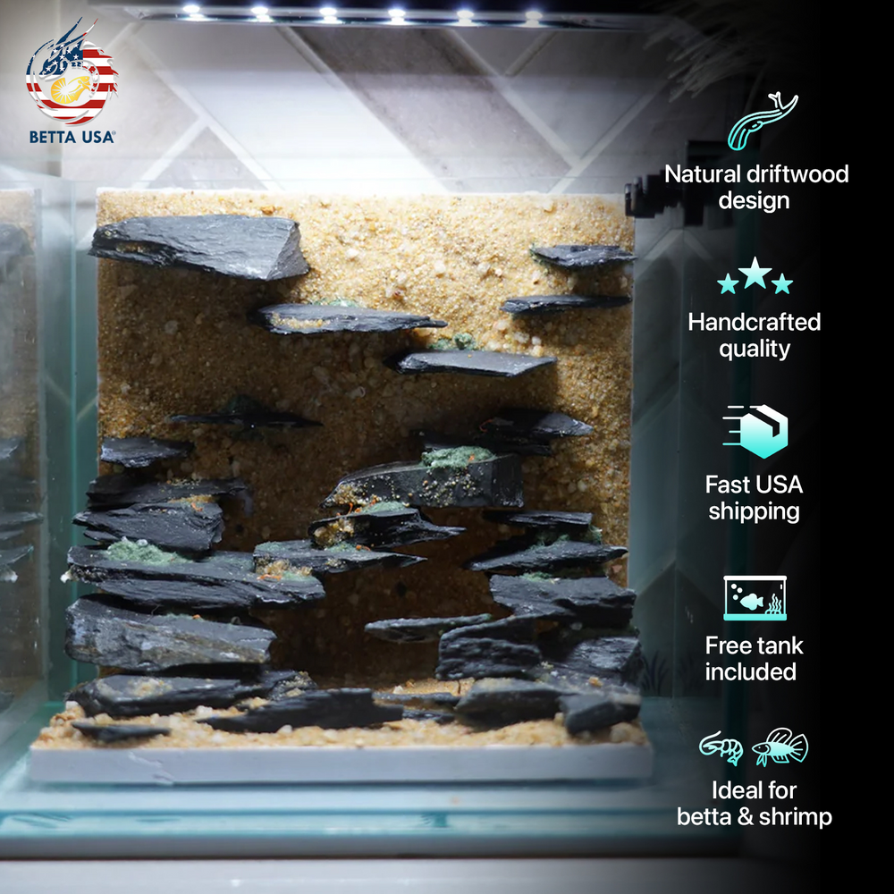 [SCAPE-35] Nature Aquarium Aquascape Driftwood – 1 Gallon - Betta USA Aquatic