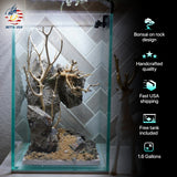 [SCAPE-44] Bonsai On Rock  Nature Aquarium Aquascape– 1.6 Gallons