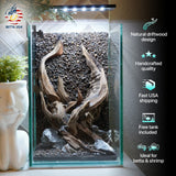 [SCAPE-60] Nature Aquarium Aquascape Driftwood– 1.6 Gallons - Betta USA Aquatic