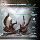 [SCAPE-78] Nature Aquarium Aquascape Driftwood– 2.7 Gallons - Betta USA Aquatic