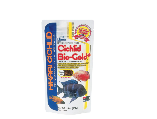Hikari USA Cichlid BioGold+ Pellet Fish Food