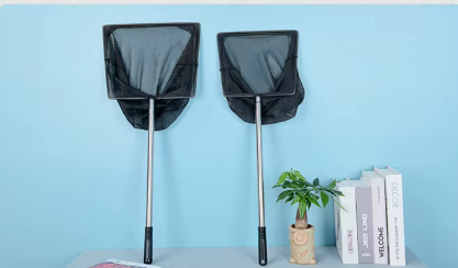 Retractable Black Finish Net - Good for Big Fish