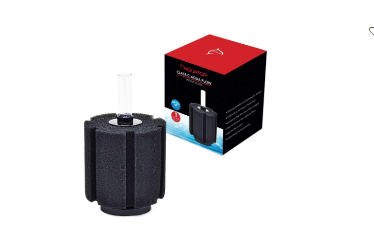 Aquatop Classic Aqua Flow Internal Sponge Filter Black