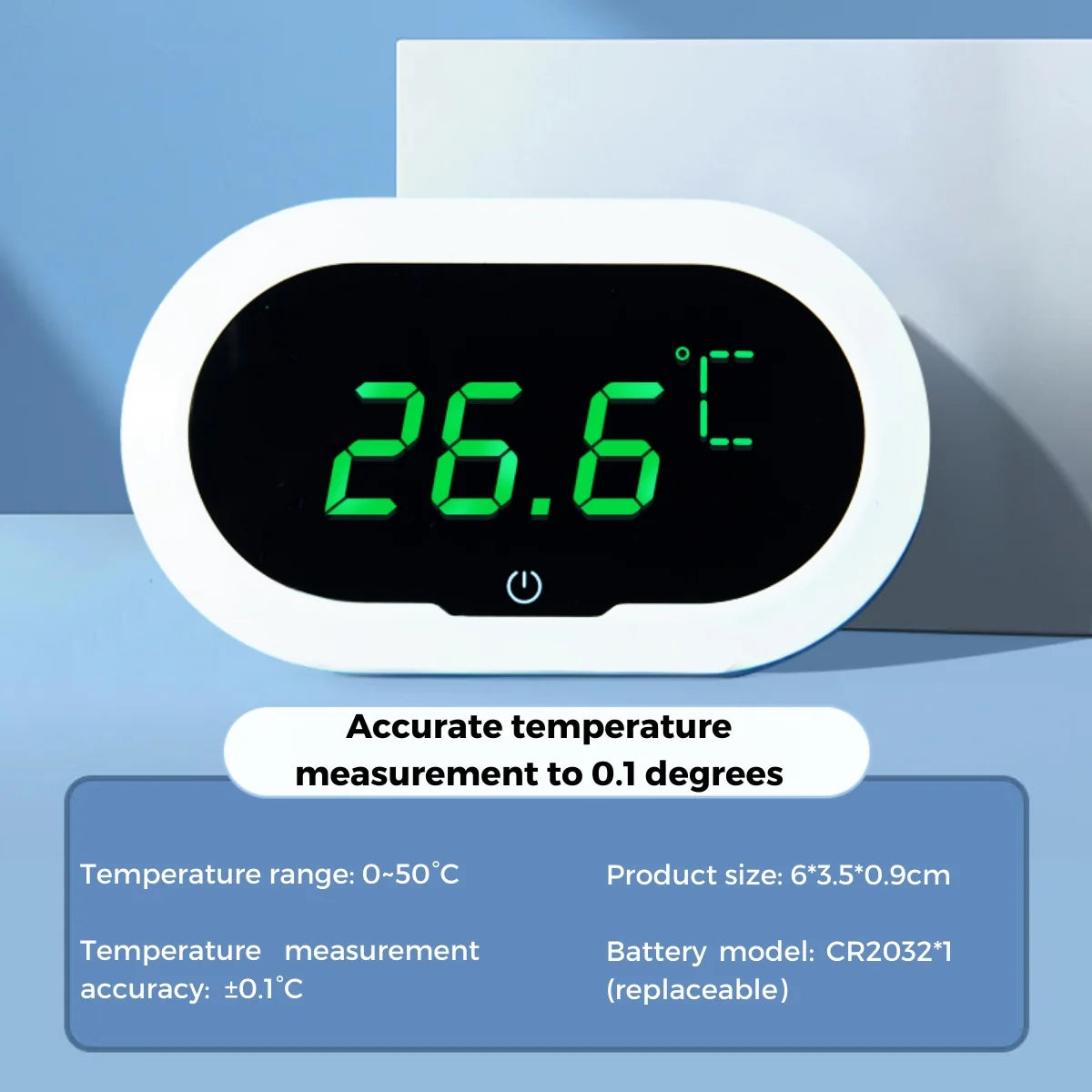 YEE Aquarium Thermometer, Led Thermometer With High Precision & Real-Time Monitoring